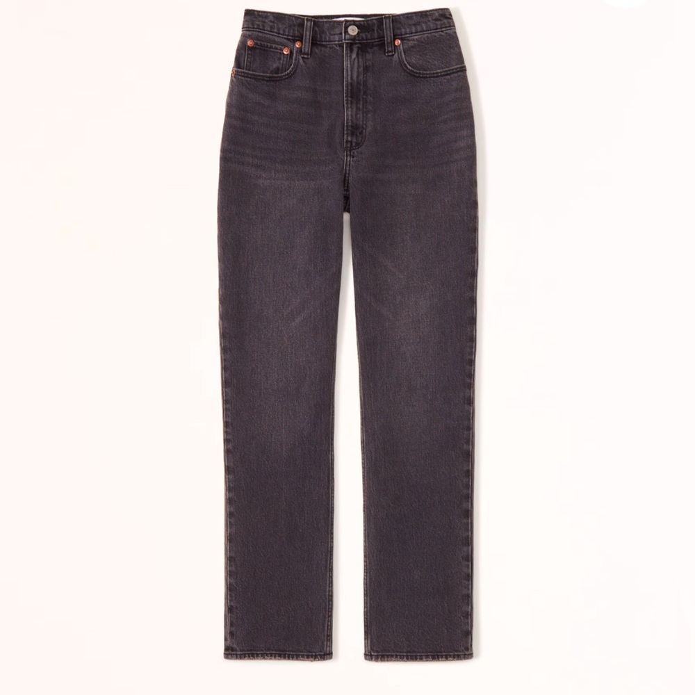 Abercrombie & Fitch Ultra High Rise 90s Straight Jean